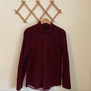 Saks 5th Avenue Corduroy Button Up